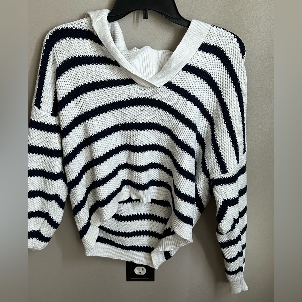 Aerie Striped Knit Sweater